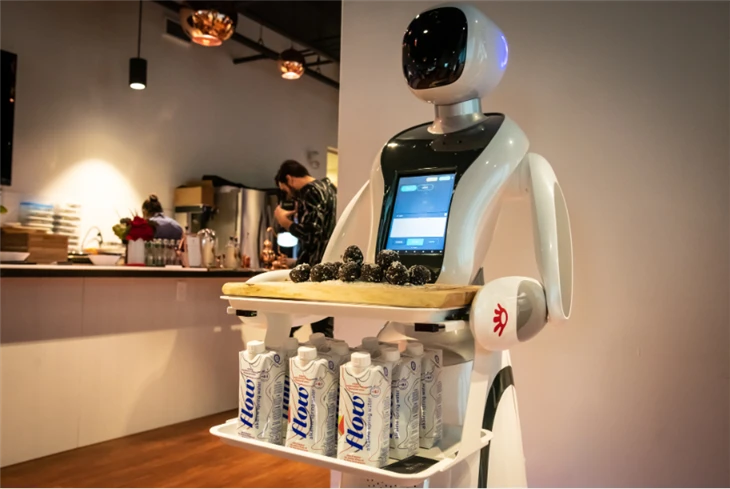 Robot Bringing Food high quality
